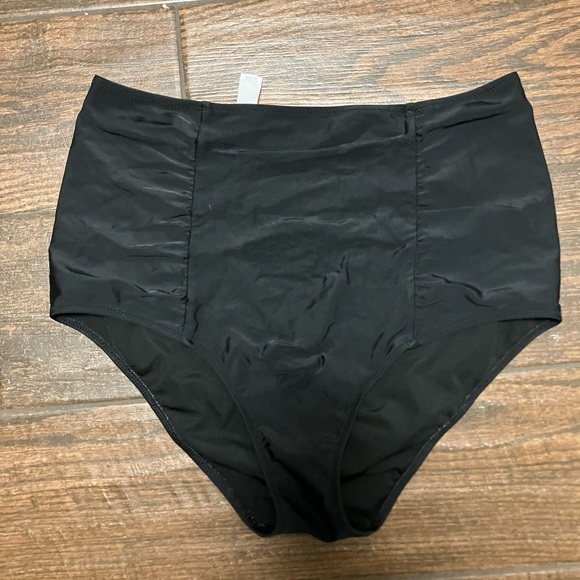 Aerie High Waist full coverage bathing suit bottom - Picture 1 of 2